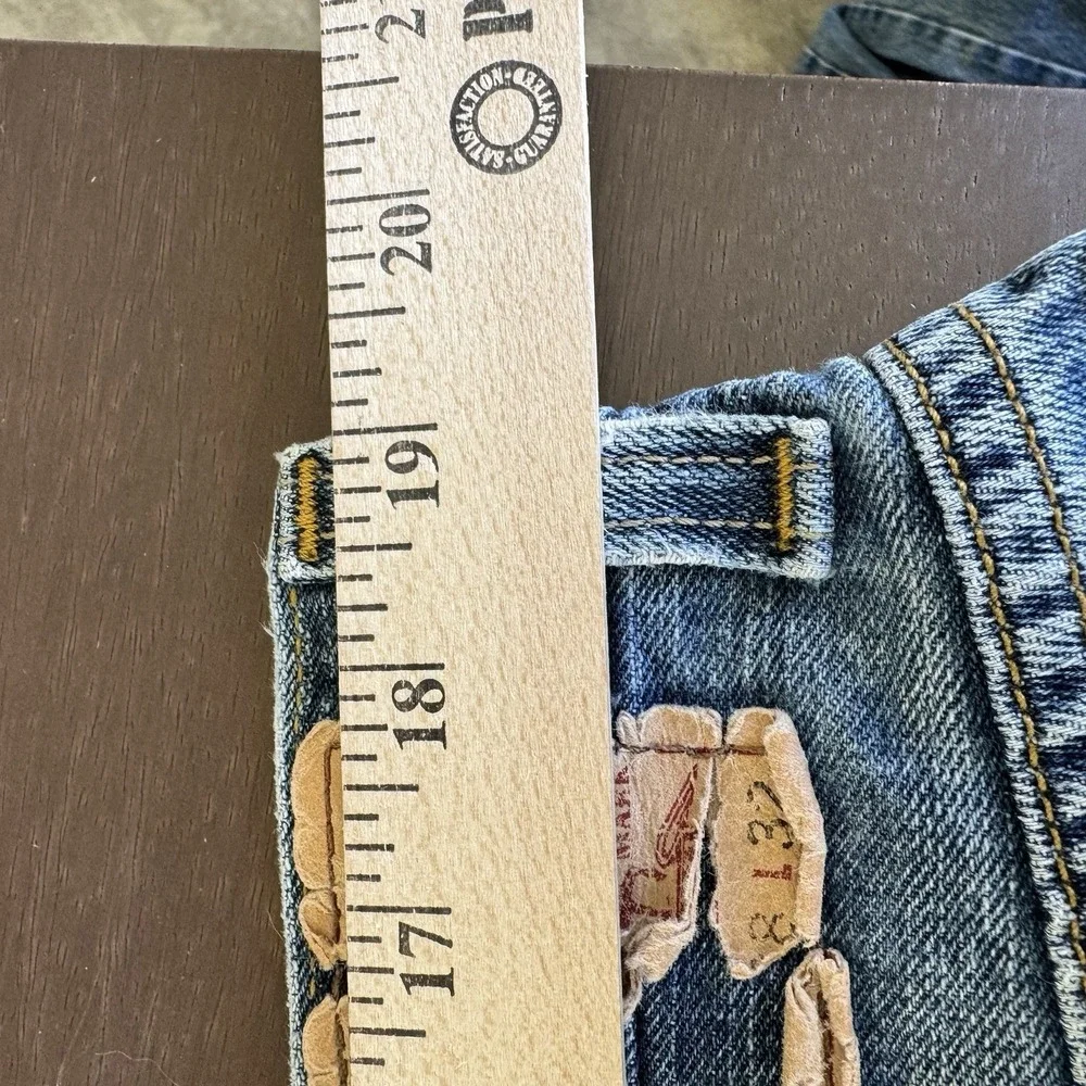 Levi's 550 Jeans Mens 38x32 Blue Denim Relaxed Fit Straight Leg 2000s Baggy